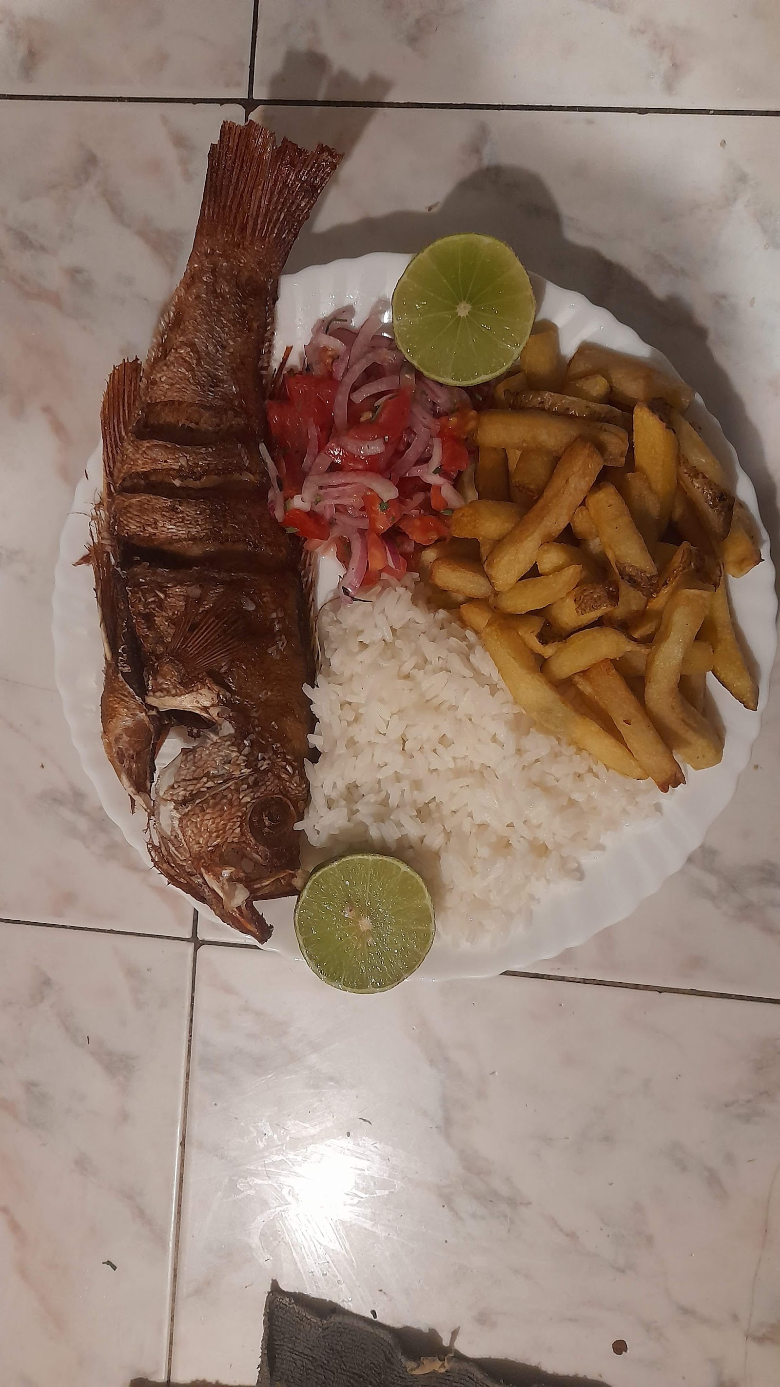 Pescado Frito Entero